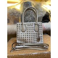 ราคา MICHAEL KORS (MK) Borsa Mercer Stud & Grommet มือสองของแท้ (19183077775)