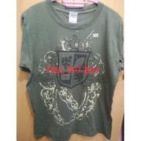 ราคา เสื้อวงfor out boy มือสองสภาพดี สีเขียวทหาร อก36 ยาว25 (4533798508)