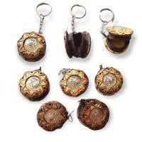 ราคา กระเป๋ากะลา พวงกุญแจ มีซิป ใส่เหรียญพับแบงค์ (3453860509)