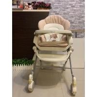 ราคา เก้าอี้ไฮแชร์ ยี่ห้อ Aprica รุ่น Piatta สีครีมลายจุด พร้อมเบาะรอง (7887172411)