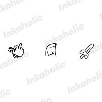 ราคา รอยสัก Inka Liko - สติ๊กเกอร์รอยสักชั่วคราว 9cmx2cm สวยเท่ กันน้ํา ติดทนนาน (43758830645)