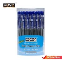 ราคา YOYA ปากกาลูกลื่น น้ำเงิน 1026 แพ็ค 50 (1240271172)