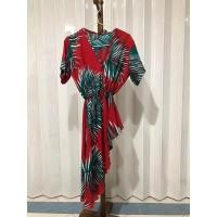 ราคา เดรสฮาวายสีแดง ปลายเฉียง (6558386806)