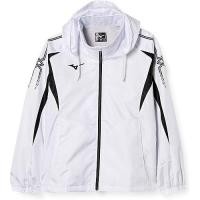 ราคา Mizuno Training Wear Breath Thermo Warmer Shirt 32JE7550 White/Black 3XL (40167657640)