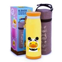 ราคา กระบอกน้ำสแตนเลสเก็บความเย็น-ร้อน ขนาด 500 ml. พร้อมกระเป๋า แบบพกพาสะดวก SB-502 BD18 B.Duck (25570037109)