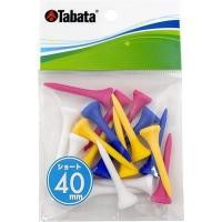 ราคา Tabata Golf Plus Slim Short Tee 40Mm Plastic 18Pcs Gv1418 S สีขาว, น้ําเงิน, เหลือง, ชมพู (40813673509)