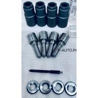 ราคา หัวฉีด​ 155p807 เบอร์​ 807 หัวฉีด​ใส่ไทเกอร์ tiger D4D เครื่อง 3000 1kd ชุด​ ปลาย​ 4 ตัว​ +แหวนแท้+ปลอกแท้ ครบชุด (25031177630)