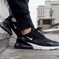 ราคา Nike Air Max 270 React รองเท้าวิ่งสำหรับรองเท้าผ้าใบผู้หญิงและผู้ชาย (29753763221)