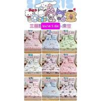 ราคา เซ็ตผ้าปูที่นอน SANRIO งานแท้ (43814810114)