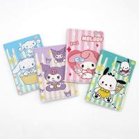ราคา Cartoon Sanrio Melody Kuromi Passport Cover Women Travel Accessories Cute Cinnamoroll Multiple Card Slots Passport Holde (27319623967)