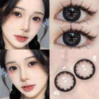 ราคา [ใบสั่งยา-0.00~-6.00] คอนแทคเลนส์สี 1 คู่ คอนแทคเลนส์สายตาสั้น คอนแทคเลนส์ 6 เดือน 14.0mm/14.5mm 010 (27325927954)