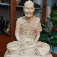 ราคา พระบูชา หลวงปู่เผือก ปญญาธโร (พระครูกรุณาวิหารี) วัดกิ่งแก้ว จ.สมุทรปราการ เนื้อเรซิ่นเก่า หน้าตัก 5 นิ้ว (25721281782)