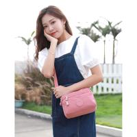ราคา MINDESA-พร้อมส่ง กระเป๋าสะพายข้าง/ถือ แฟชั่น รุ่นใหม่ 2021 ผู้หญิง เกรดพรีเมี่ยม ผ้าไนลอน กันน้ำ100% รุ่น-8642 (8307593475)