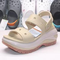 ราคา ♞,♘,♙รองเท้าแตะผู้หญิง crocs ของแท้ 100% รองเท้าขนาดบวก 207989 SGF (29691014781)