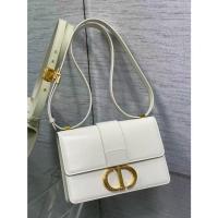 ราคา DIOR Montaigne กระเป๋าหนังวัว Flip Top กระเป๋าถือกระเป๋าสะพายข้าง 901 (27584573545)