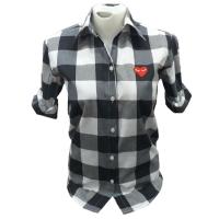 ราคา เสื้อลายสก็อต เสื้อเชิ้ตลายสก๊อต คาวบอย (25642981033)