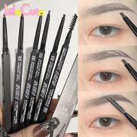 ราคา ดินสอเขียนคิ้วตะเกียบสีดําขนาดเล็ก-แปรงเขียนคิ้วสีดําสีน้ําตาล-ปากกาสักคิ้ว 3 มิติ-คิ้ว สารเพิ่มประสิทธิภาพ เครื่องสําอางแต่งหน้า-กันน้ําหมุนได้-ดินสอเขียนคิ้วหัวคู (24829690154)