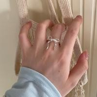 ราคา sugary.acc - bow long ring แหวนโบว์แบบยาว เงินแท้S925 สามารถปรับขนาดได้ (25788033608)