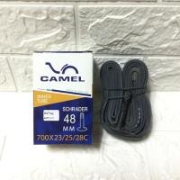 ราคา ยางในจักรยาน 700x23/25/28C AV 48MM CAMEL จุ๊บยาว ใหญ่ (3103688423)