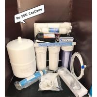 ราคา เครื่องกรองน้ำระบบ RO 50 GPD Cascade (รุ่นมีไฟโชว์สถานะการทำงาน) (5717005601)