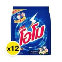 ราคา แพ็ค 12 ถุง ผงซักฟอกโอโม 115 กรัม จำนวน 12 ถุง สูตรมาตรฐาน (24843856113)