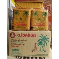 ราคา [ยกลังx10ถุง]น้ำตาลมะพร้าว อย่างดี ชนิดเหลว น้ำตาลปี๊บ นิ่ม โชคลิขิต ขนาด 1 กิโลกรัม x 10 ถุง (26355017112)