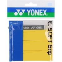 ราคา Yonex Wet Super Soft Grip 3 ชิ้น Ac136-3 004 สีเหลือง (42115433416)