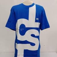 ราคา Lacoste เสื้อยืดคอกลม รุ่น Men's Regular Fit Contrast Lettering Cotton T-shirt Code: TH0226 10 K1Q (สินค้าตำหนิ) (25209109975)
