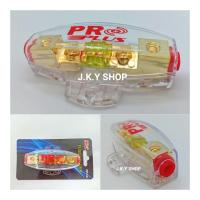 ราคา ⚡ฟิวส์รถยนต์ PRO PLUS เข้า1ออก1ฟิวส์ก้ามปู100A.ฟิวส์เครื่องเสียง-รุ่น KF-13 (7981834148)