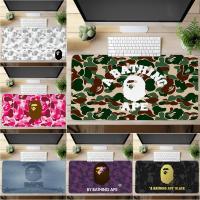 ราคา Bape Ape Logo Mouse Pad Art Printing Computer Keyboard Desk Pad (60x30 ซม./80x40 ซม.) (27391691057)