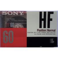 ราคา Blank Cassette Tape ซีล เทปคาสเซ็ตเปล่าวินเทจ Sony HF 60 นาที Normal Position Type I ซีล Made in Japan ปี 1990 เทปเปล่า (14100984049)