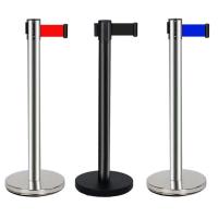 ราคา เสากั้นทางเดินดึงกลับ เสากั้นทางเดินสแตนเลส เสากั้นแบบมีสายดึง เสาต่อคิว เสาสแตนเลส เสากั้น สายยาว 2m สุดคุ้ม ราคาถูก (42061403440)