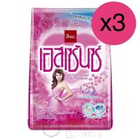 ราคา *แพค 3 ถุง* (48บาท/ถุง) ผงซักฟอกเอสเซ้นซ์ สูตรละลายน้ำง่าย ขนาด 1,100 กรัม bsc Essence สูตรมาตรฐาน สีชมพู (4958220937)