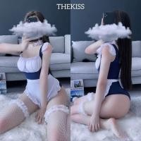 ราคา ชุดเมดแม่บ้าน ชุดนอนไม่ได้นอน ชุดคอสเพลย์แม่บ้าน (6634323811)