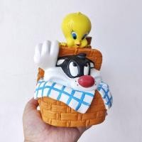 ราคา โมเดลกระปุกออมสิน Sylvester ซิลเวสเตอร์ Tweety ทวิตตี้ Looney Tunes ของแท้ งานรุ่นเก่า (27787537421)