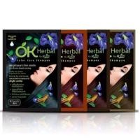 ราคา แชมพูปิดผมขาว โอเค เฮอเบิล OK HERBAL Color Care Shampoo แบบซอง 30ml ปลอดภัยต่อหนังศรีษะ สีติดทนนาน (27356130532)