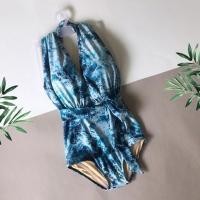 ราคา Monica collection ชุดว่ายน้ำวันพีช minimal swimsuit bikinivintage (1398464560)