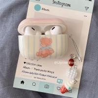 ราคา โบว์ลายหมีเคส IMDสําหรับApple AirPods Pro2 Pro AirPods 1st 2nd 3rd Generationป้องกันกรณี 2022 หูฟังบลูทูธAppleไร้สายพร้อมไอศกรีมเชือกเส้นเล็กโซ่ (24884104733)