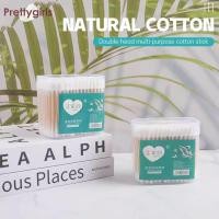 ราคา PY.th สำลีก้าน 200ชิ้น วัสดุ ก้านไม้ สำลี ใช้ปั่นหู ใช้สำหรับบาดแผล สะอาดปลอดภัย (24832935397)