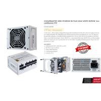 ราคา COOLERMASTER V850 SFX850W mini 80 PLUS GOLD WHITE EDITION *พาวเวอร์ซัพพลาย SFX - 10 ปี (23584464296)