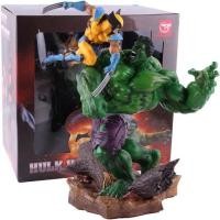 ราคา Hulk Vs Wolverine Marvel Statue Action Figure 31 cm 2.65 kg (16289172177)