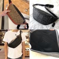 ราคา พร้อมส่งที่ไทยCOACH F78777/CG994 WARREN BELT BAG IN SIGNATURE CANVAS คาดอก/คาดเอว (28520756804)