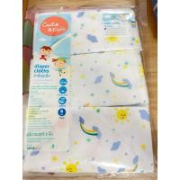 ราคา ผ้าอ้อมเด็กสาลูขนาด21x21นิ้ว (27605350126)