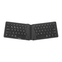 ราคา TARGUS AKF003 ERGONOMIC FOLDABLE BLUETOOTH KEYBOARD BLACK รับประกัน 2 ปี (25974745108)