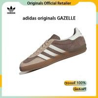 ราคา 2024 รองเท้า adidas adidas originals GAZELLE INDOOR รองเท้ากีฬา รองเท้าลำลอง แท้100%【สีน้ำตาล ทั้งส (29970849144)