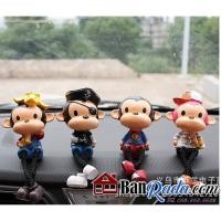 ราคา ตุ๊กตาลิง ตุ๊กตาลิงเรซิ่น ตุ๊กตาจิ๋วห้อยขาราคาถูกๆเรซิ่นตุ๊กตาลิงน้อยตกแต่งสวนถาด (2711980990)