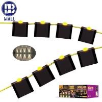 ราคา ไฟติดผนังระย้า โซล่า Solar Wall Light ไฟหน้าบ้าน โคมไฟผนังนอก Waterproof ไฟอัตโนมัติ ไฟติดรั้วบ้านไฟแต่งสวนโซล่า (18795597490)