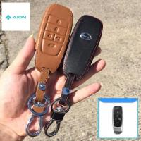 ราคา ซองหนังแท้ ใส่กุญแจรีโมทรถยนต์ รุ่น AION Smart Key (25655492271)