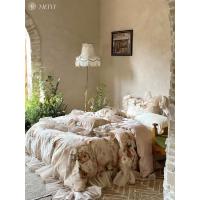 ราคา สไตล์ฝรั่งเศส Pastoral ผ้าฝ้าย Tencel สี่ชิ้นผ้านวมผ้าคลุมเตียงสำหรับ Naked Sleeping Light หรูหรา 2 (28702551476)