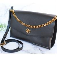 ราคา TORY BURCH KIRA MIXED-MATERIALS SHOULDER BAG (7217364498)